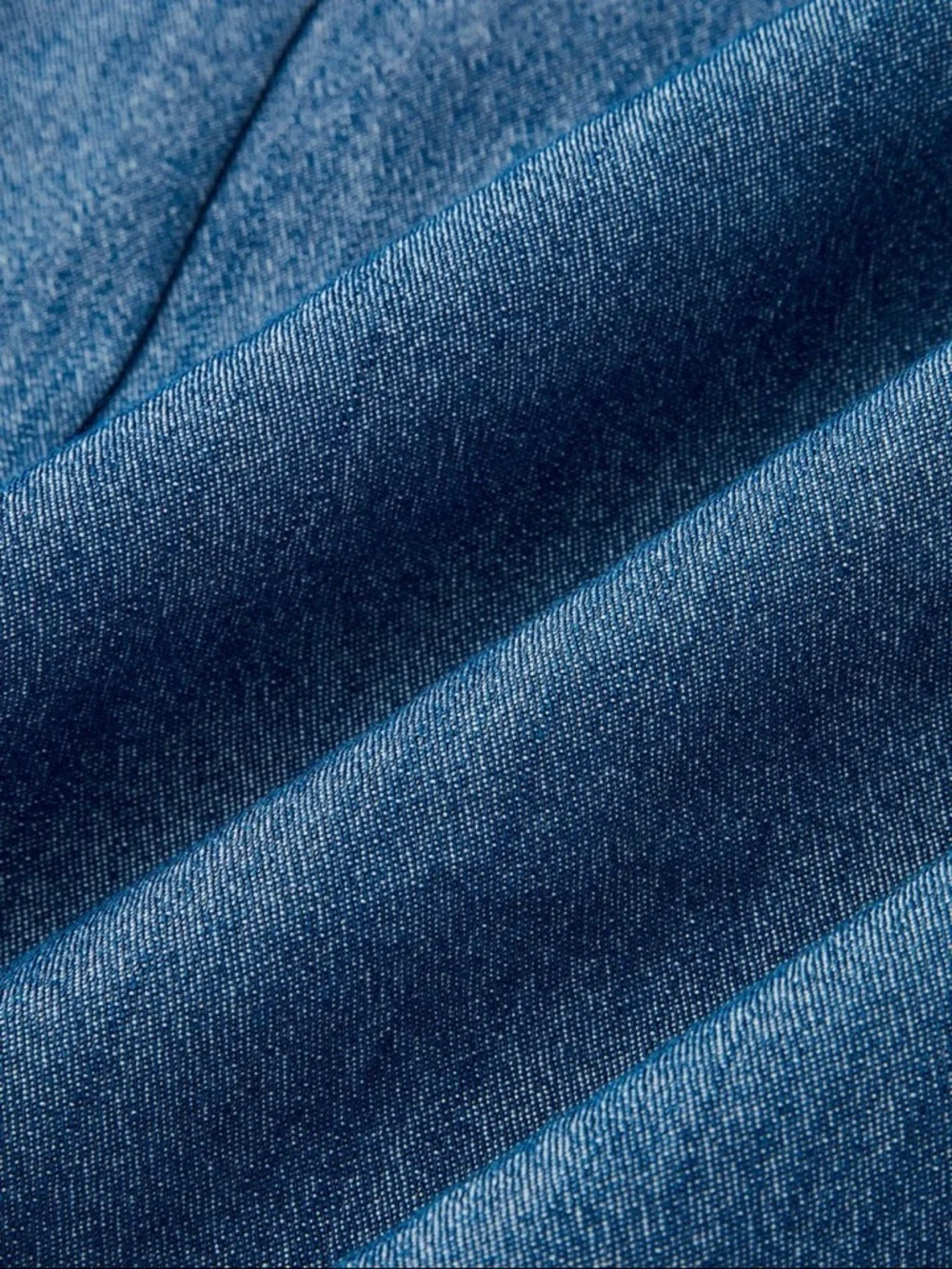 Commense Denim-Blue Two-Piece Wide-Leg Set - Picture 8 of 8